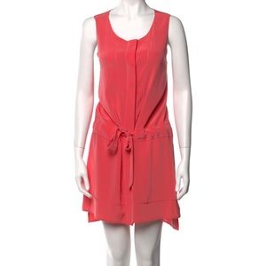 RAG & BONE Intermix Drop Waist Button Down Sleeveless Shift Dress
